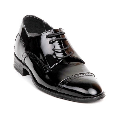 SH2169 Gizli Topuklu Boy Uzatan Hakiki Rugan Deri Ayakkabı