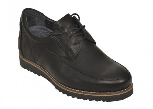 SH2269 Gizli Topuklu Boy Uzatan Hakiki Deri Ayakkabı