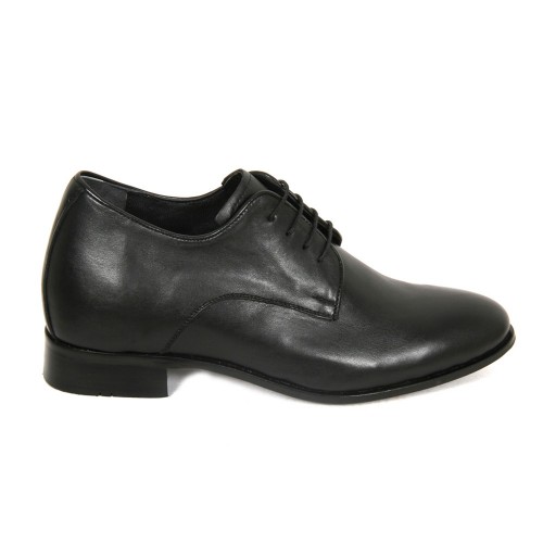 SH3044 Gizli Topuklu Boy Uzatan Hakiki Deri Ayakkabı